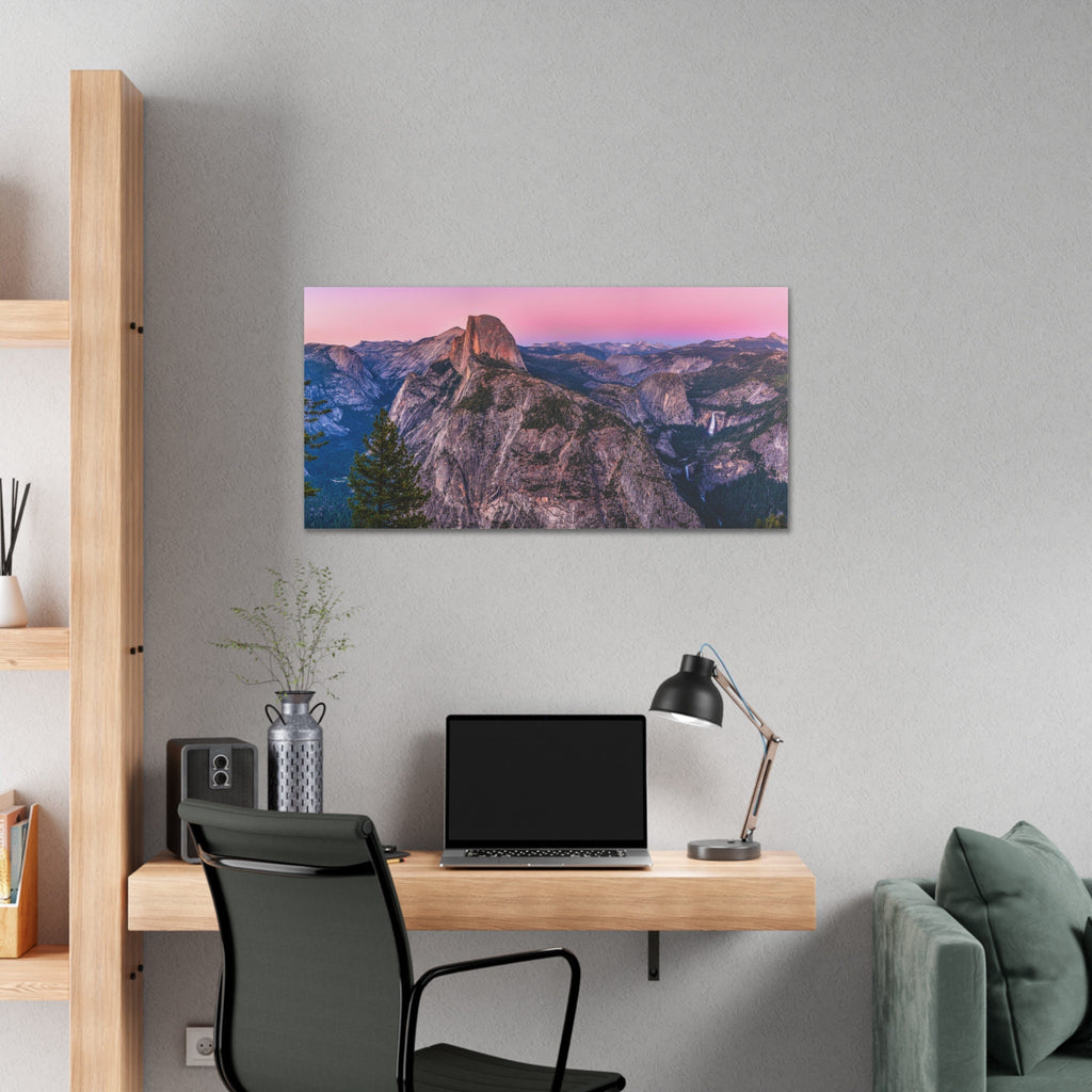 Yosemite National Park Panorama Wall Art, Mountain Landscape Canvas Metal Acrylic or Paper Print — product image 5