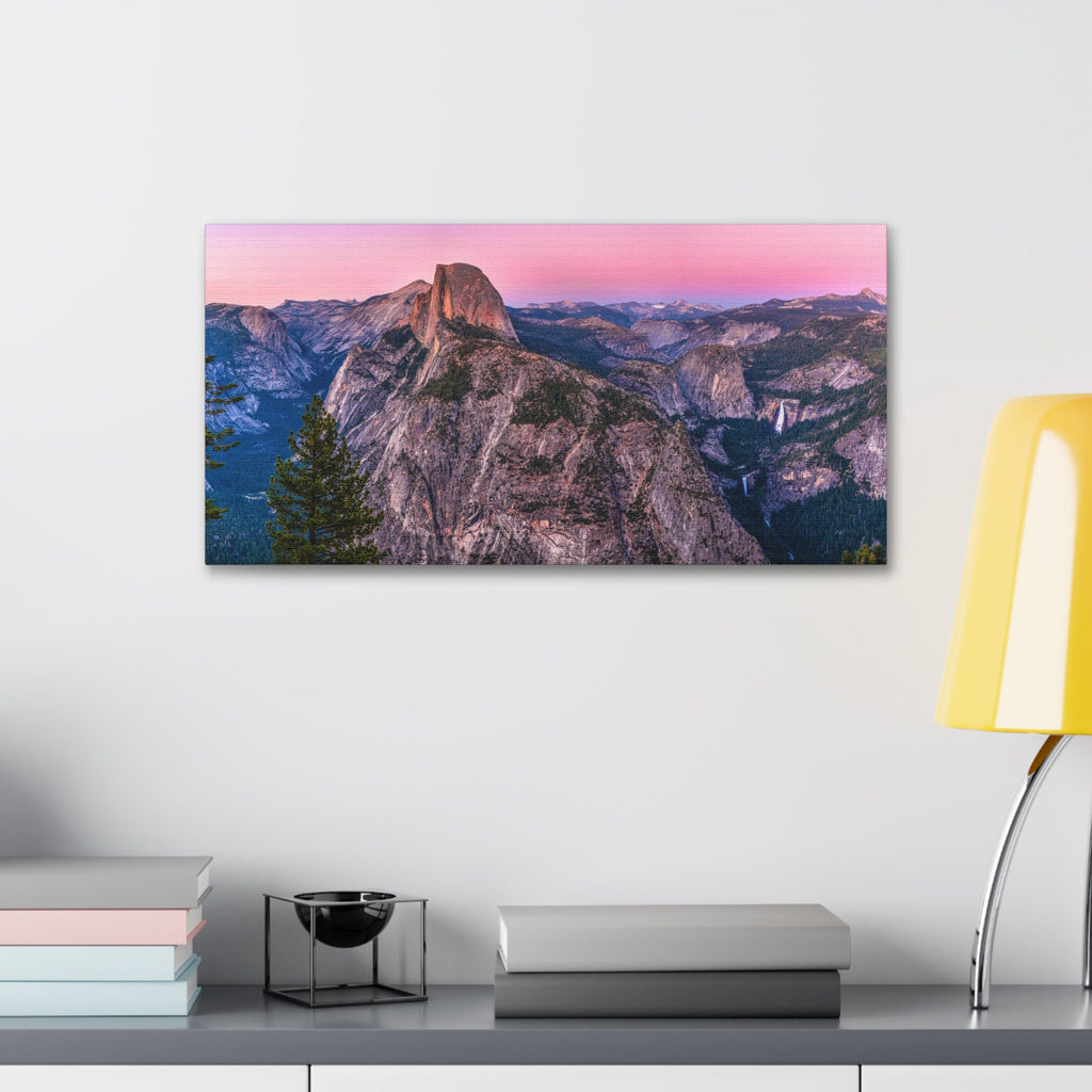 Yosemite National Park Panorama Wall Art, Mountain Landscape Canvas Metal Acrylic or Paper Print — product image 7
