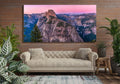 Yosemite National Park Panorama Wall Art, Mountain Landscape Canvas Metal Acrylic or Paper Print — printed photography…
