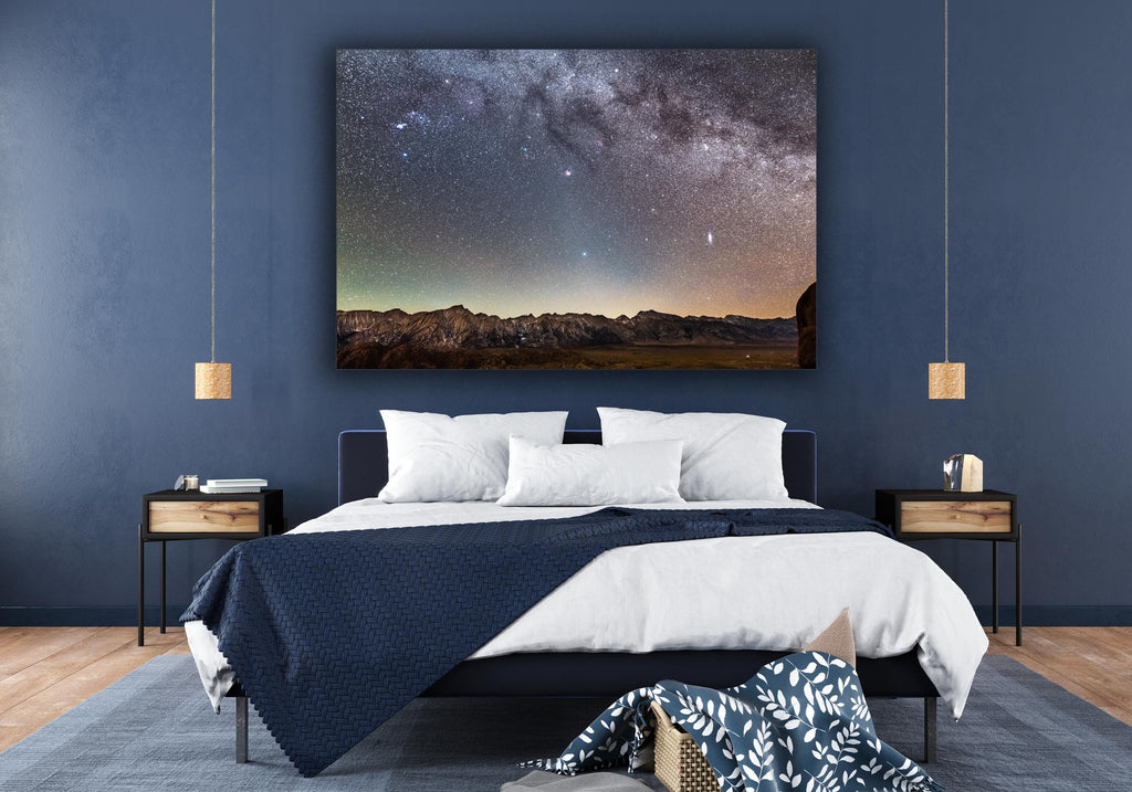 Milky Way Wall Art, Starry Night Sky Photography, Canvas, Metal, Acrylic & Poster — product image 5