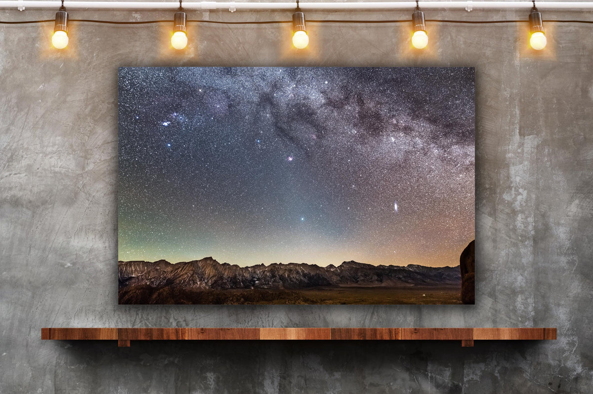 Milky Way Wall Art, Starry Night Sky Photography, Canvas, Metal, Acrylic & Poster — product image 8