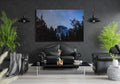 Yosemite Milky Way Wall Art, Half Dome Night Sky, Canvas Metal Acrylic or Poster — printed photography wall art