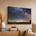 Milky Way Wall Art, Starry Night Sky Photography, Canvas, Metal, Acrylic & Poster — printed photography wall art