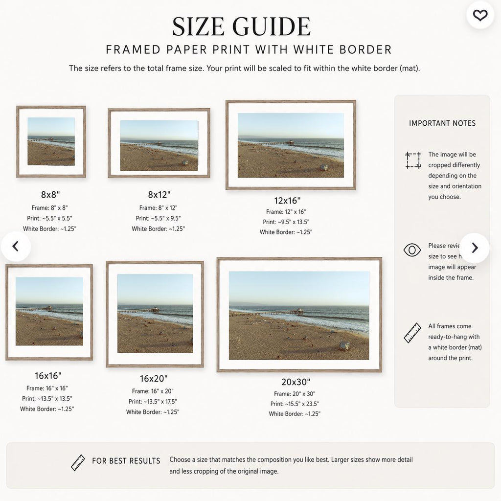 Manhattan Beach Pier Aerial Print, Vintage-Style Framed Coastal Wall Art, Single or Triptych