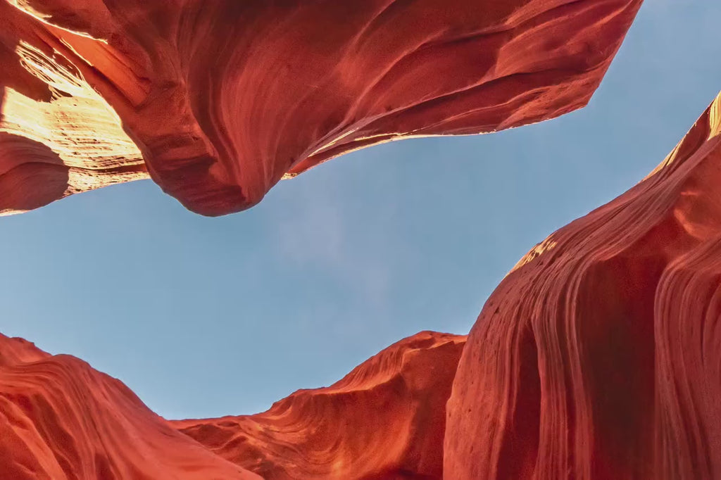 Antelope Canyon Wall Art, Arizona Slot Canyon Photography, Canvas Metal Acrylic or Poster